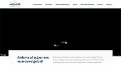 Desktop Screenshot of andanteorgels.nl